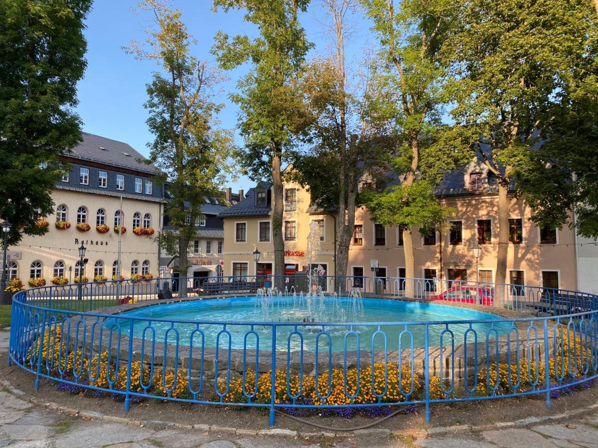 Hotel Pension Glückauf Oberwiesenthal Exterior foto